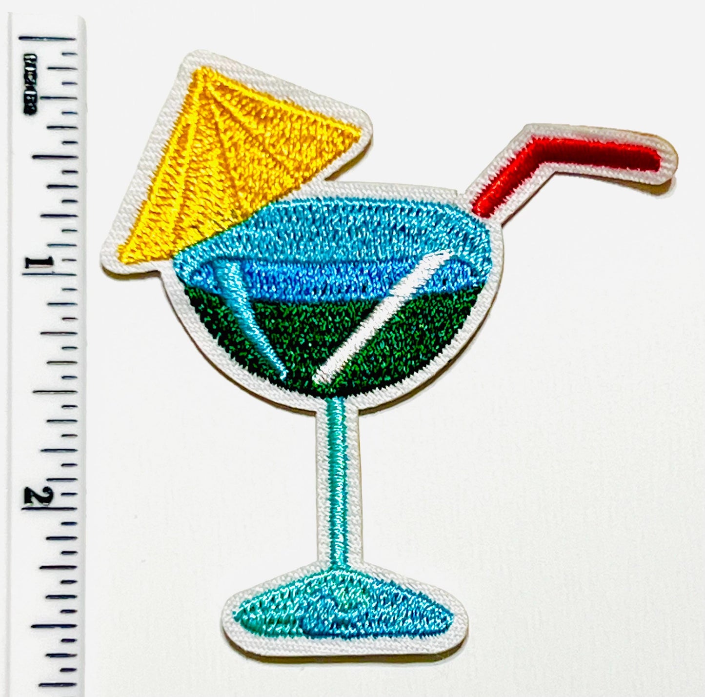 Summer patches - Embroidered DIY Iron on patches