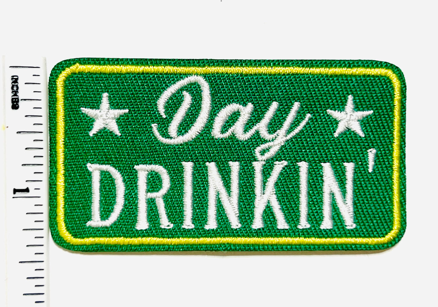 Day drinkin’ - Iron on patch
