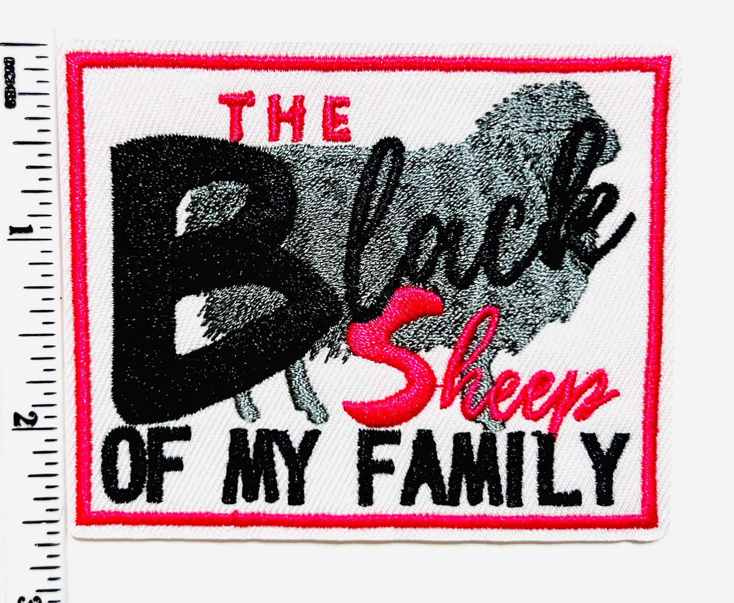 Black sheep of my family patch 3”