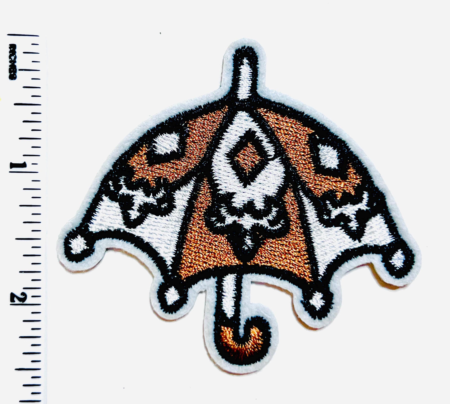 New Orleans second line umbrella - Embroidered Iron on patch 3”