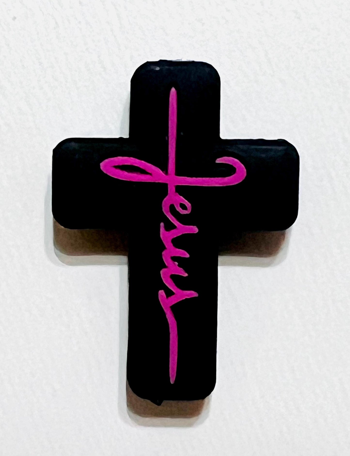 Jesus Cross - set of 3 double sided focals