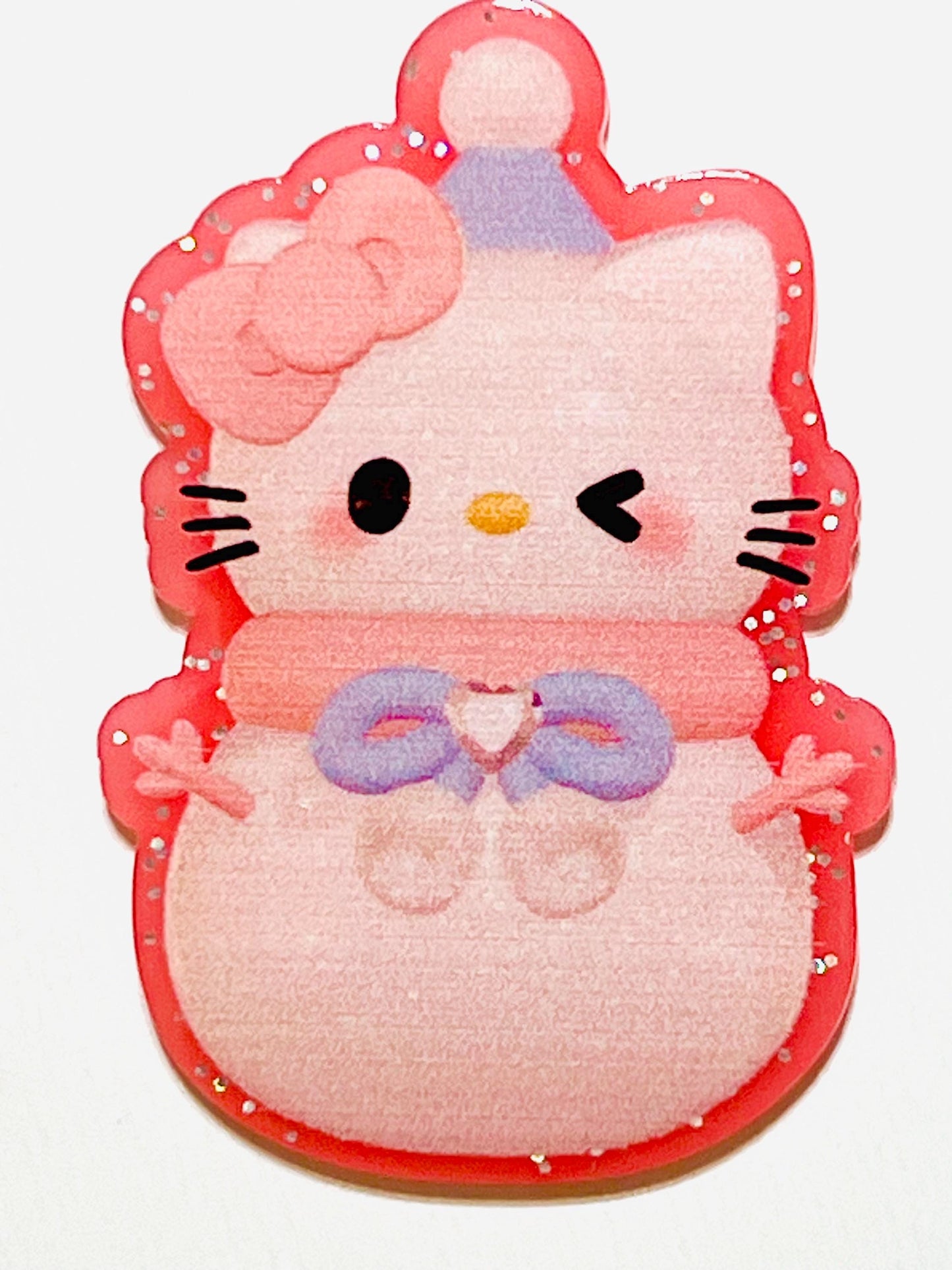 HK - set of 3 flatback acrylics