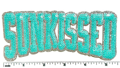 Sunkissed patch - Sequins DIY Iron on patch
