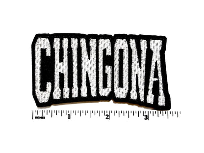 Chingona Embroidered Iron-On Patch 3.5”