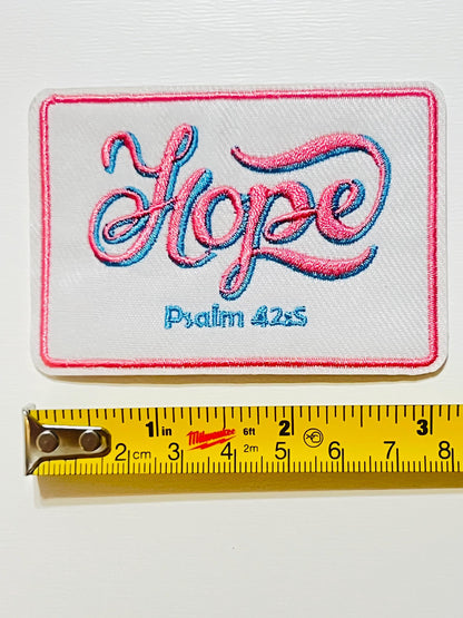 Hope - Iron on patch