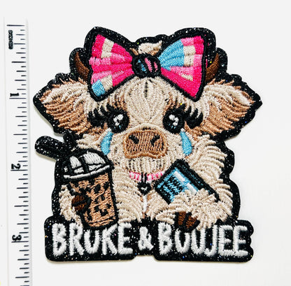 Broke & Boujee Cow 3”