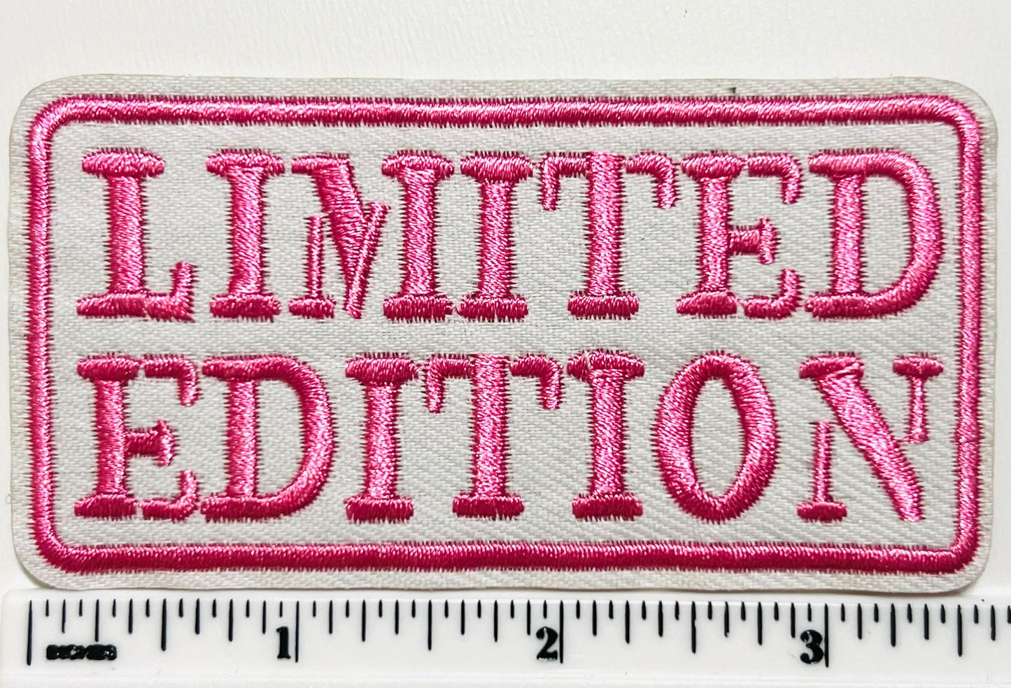 Limited Edition patch - Embroidered Iron on patch