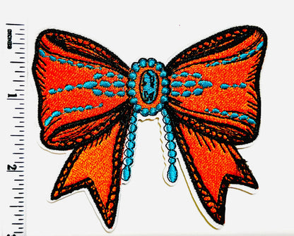 Turquoise Patches - Embroidered DIY Iron On Patch