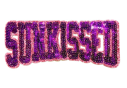 Sunkissed patch - Sequins DIY Iron on patch