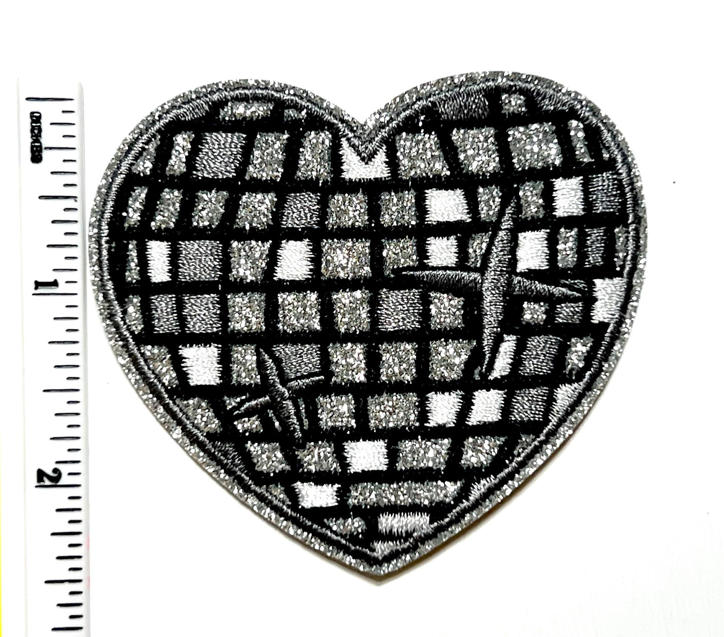 Disco Ball Hearts 3”