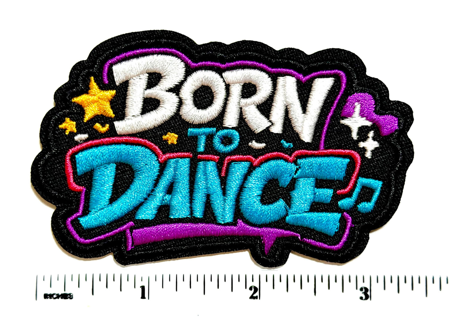 Dance patches - Embroidered Iron On Patches 3.5”