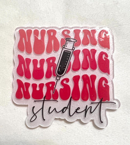 Nursing Student - flatback acrylics set of 3