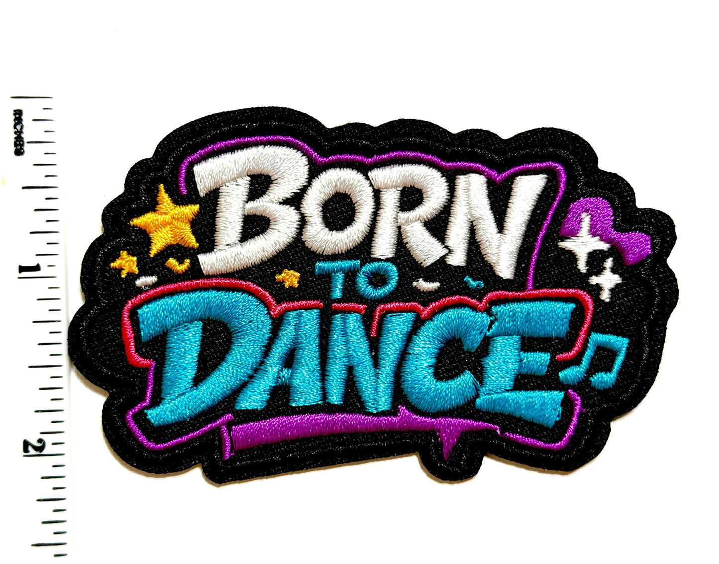 Dance patches - Embroidered Iron On Patches 3.5”