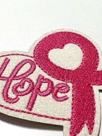 Hope ribbon 3”