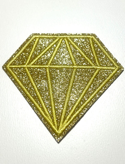 Glitter Diamond - Iron on patches