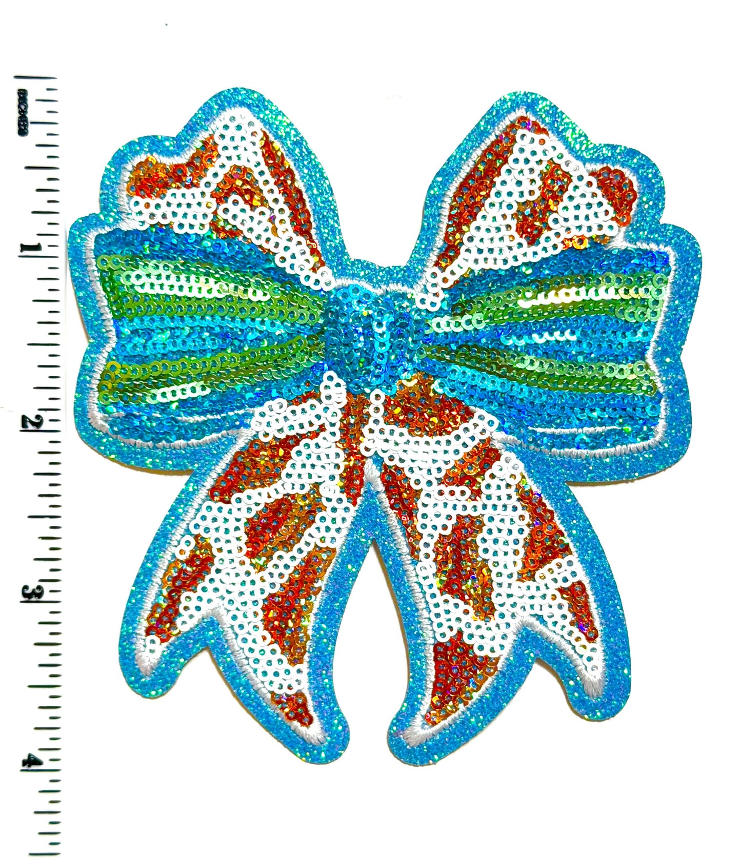 Summer Sequins Bow - Sequins Iron on patch