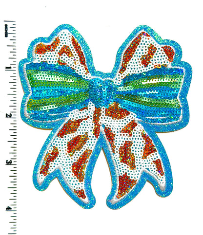 Summer Sequins Bow - Sequins Iron on patch