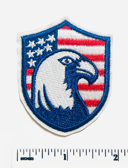 Patriotic Eagle Shield 2”
