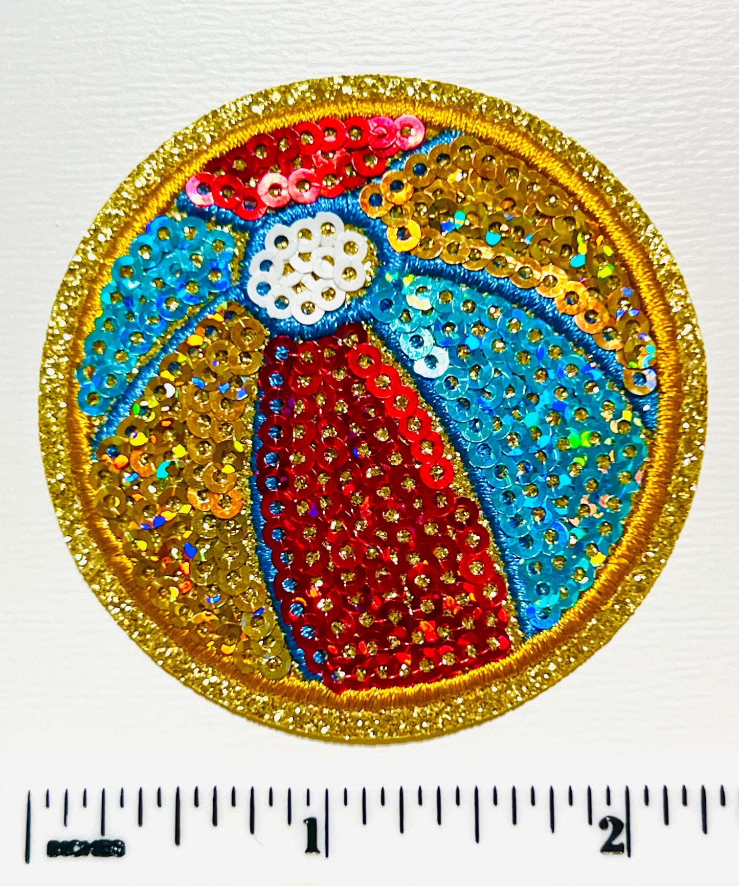 Beach ball - Sequins Iron on patch