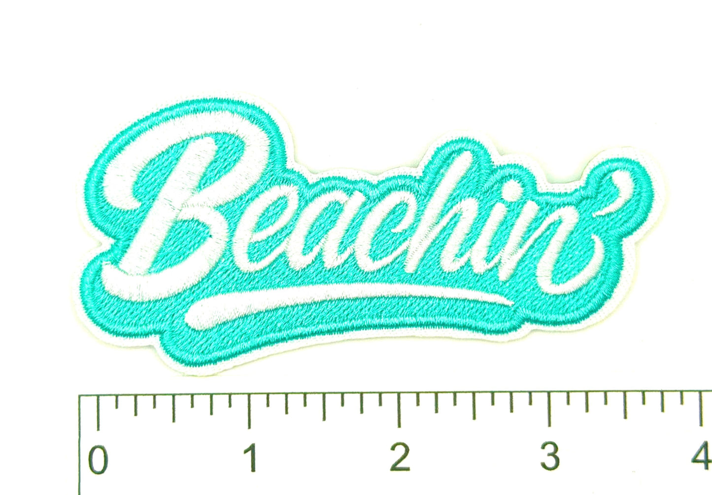 Beachin patch - Embroidered DIY Iron on patch