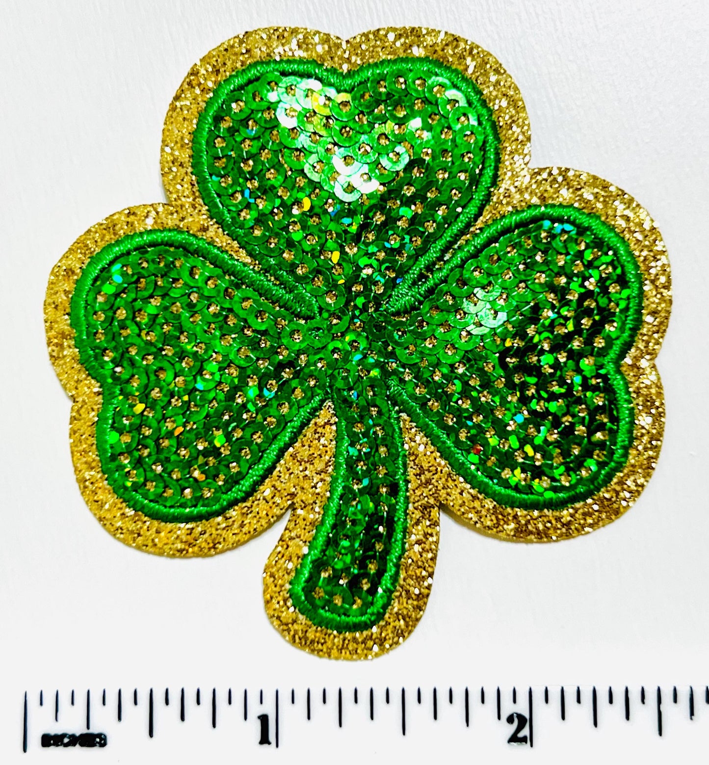 St. Patrick’s Day Sequins Patches - DIY Iron on patch