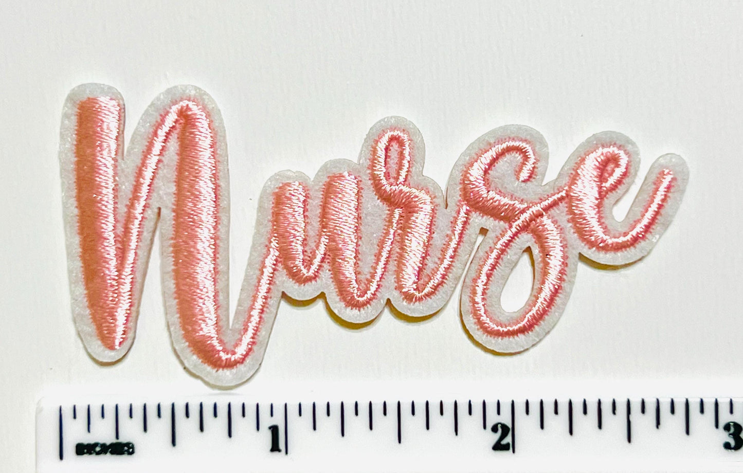 Nurse Patch - Embroidered Iron on patch 3”