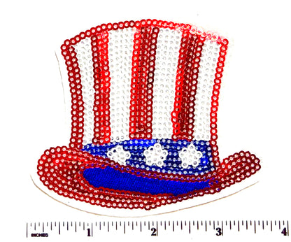 Patriotic patches - Sequins Iron on patches