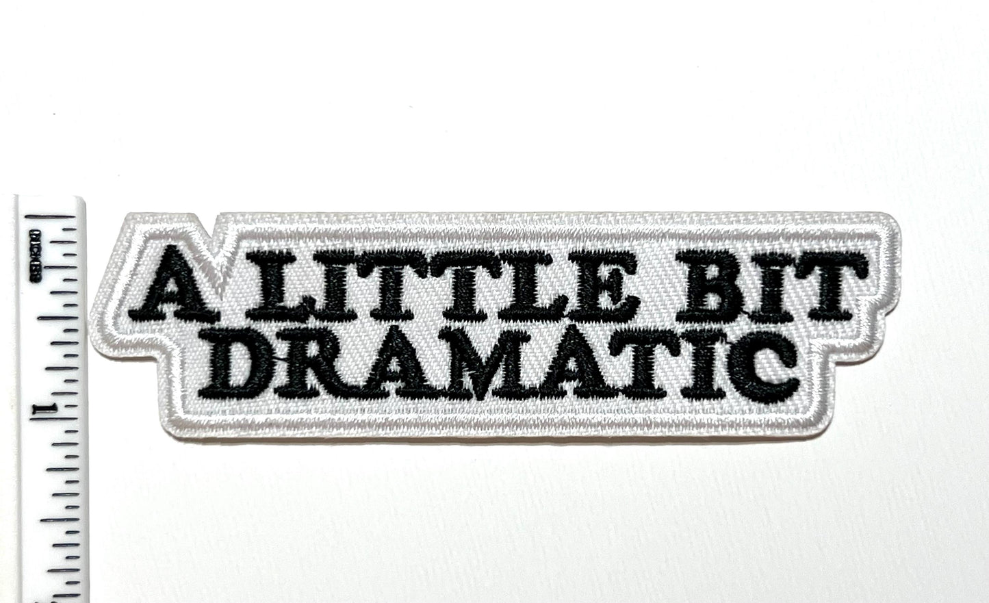 Sarcastic Embroidered Iron On Patches: 'Don't Stop Get, etc…”