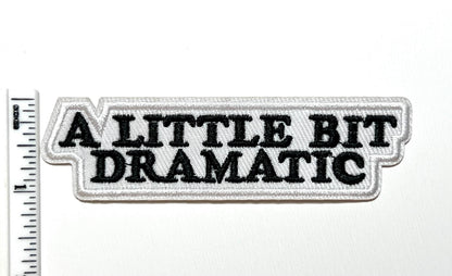 Sarcastic Embroidered Iron On Patches: 'Don't Stop Get, etc…”