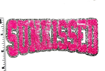 Sunkissed patch - Sequins DIY Iron on patch