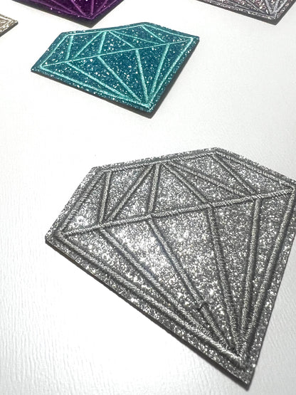 Glitter Diamond - Iron on patches