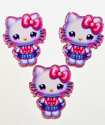 HK - set of 3 flatback acrylics