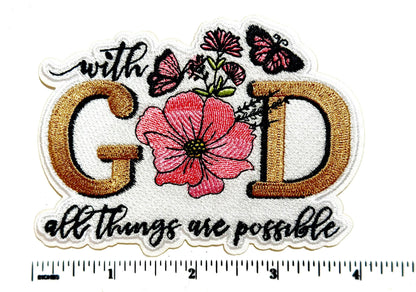 With God all things are Possible 4”