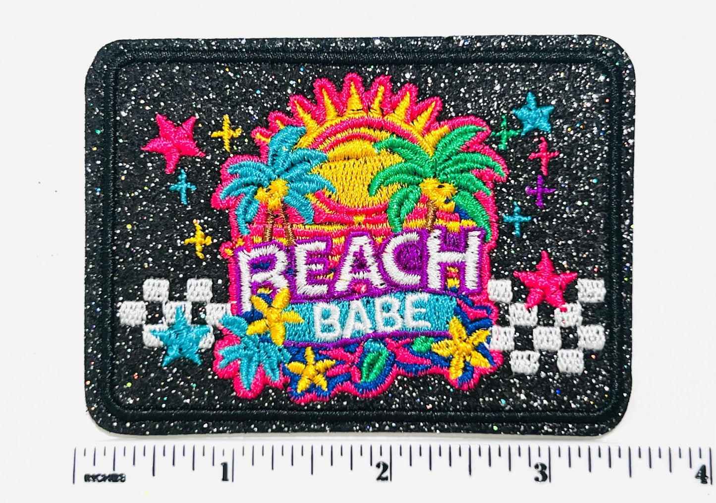Beach babe patch 3.5"