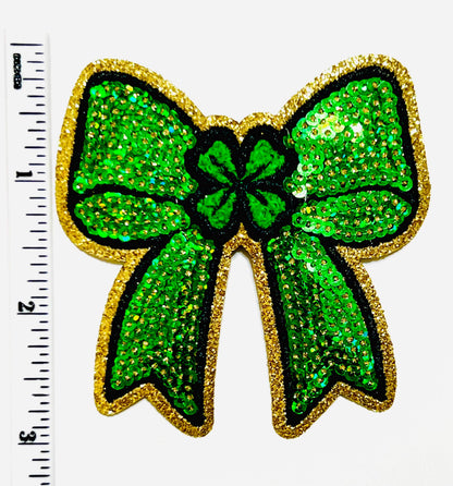 St. Patrick’s Day Sequins Patches - DIY Iron on patch