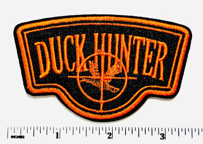 Duck Hunter patch - Embroidered DIY Iron on patch