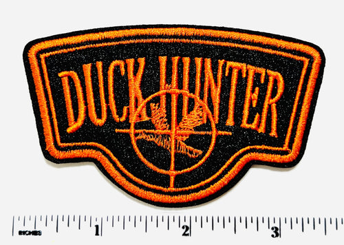 Duck Hunter patch - Embroidered DIY Iron on patch