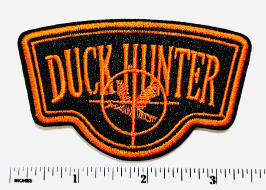 Duck Hunter patch - Embroidered DIY Iron on patch
