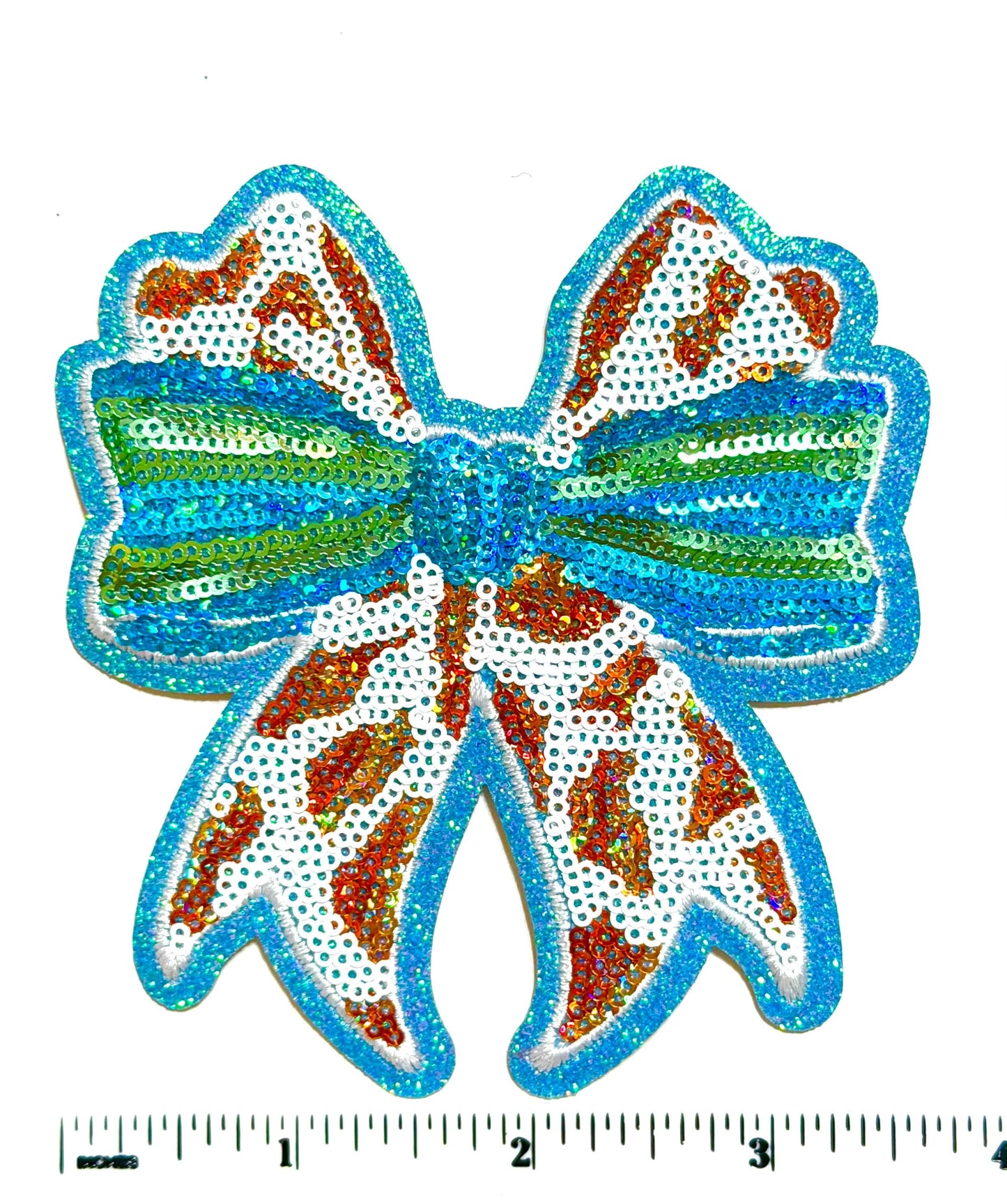 Summer Sequins Bow - Sequins Iron on patch
