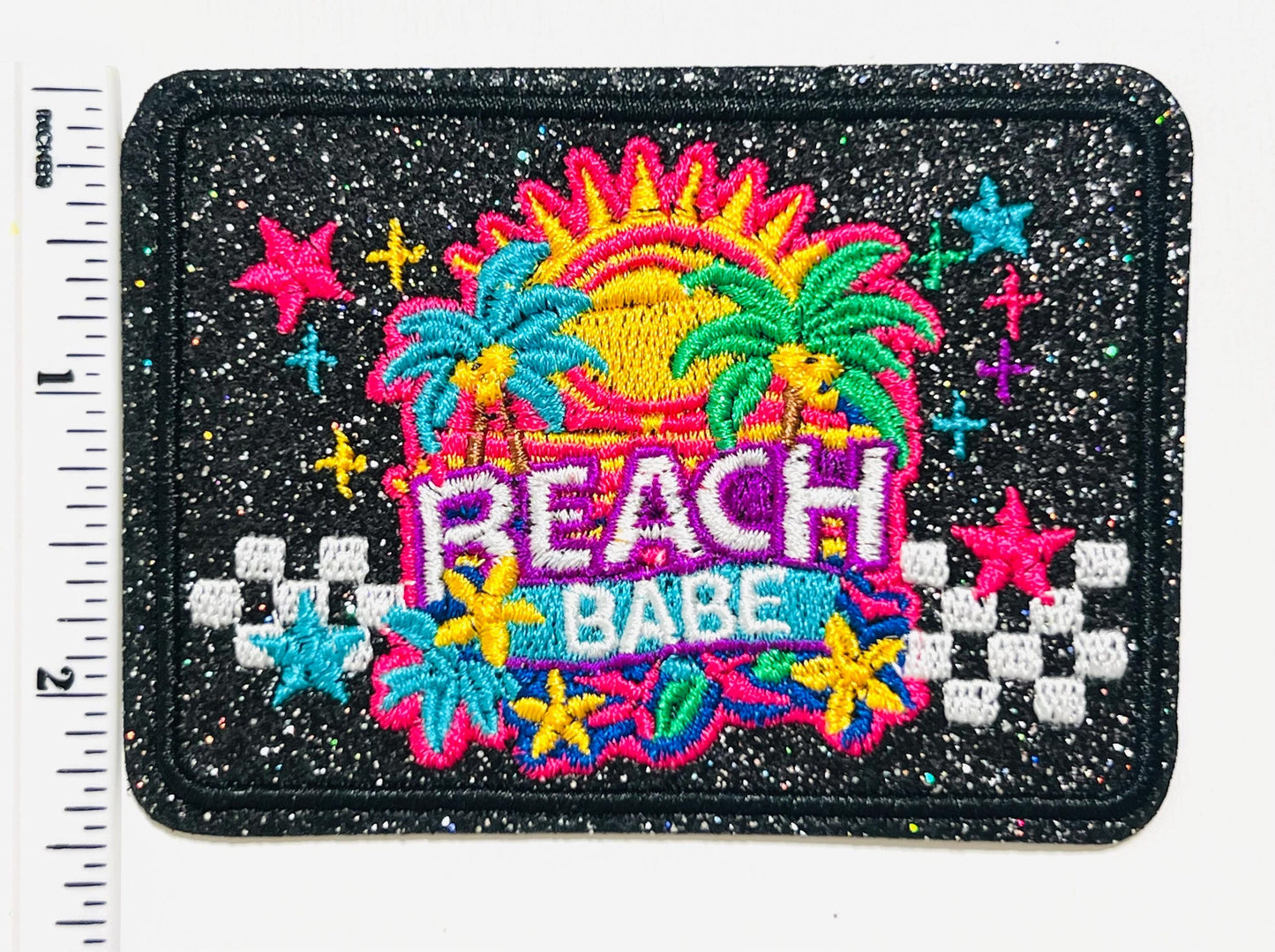 Beach babe patch 3.5"