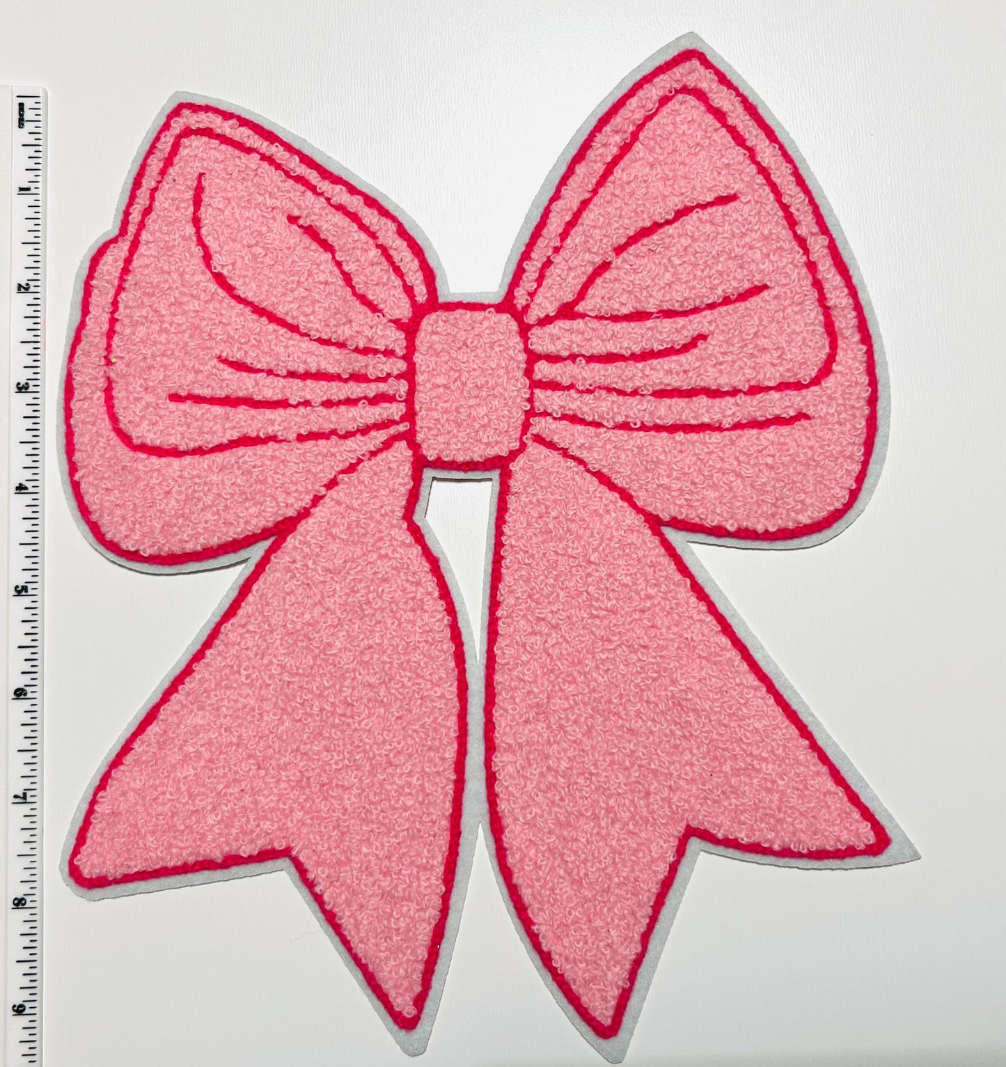 Bows - Sequins/Chenille Iron on patches