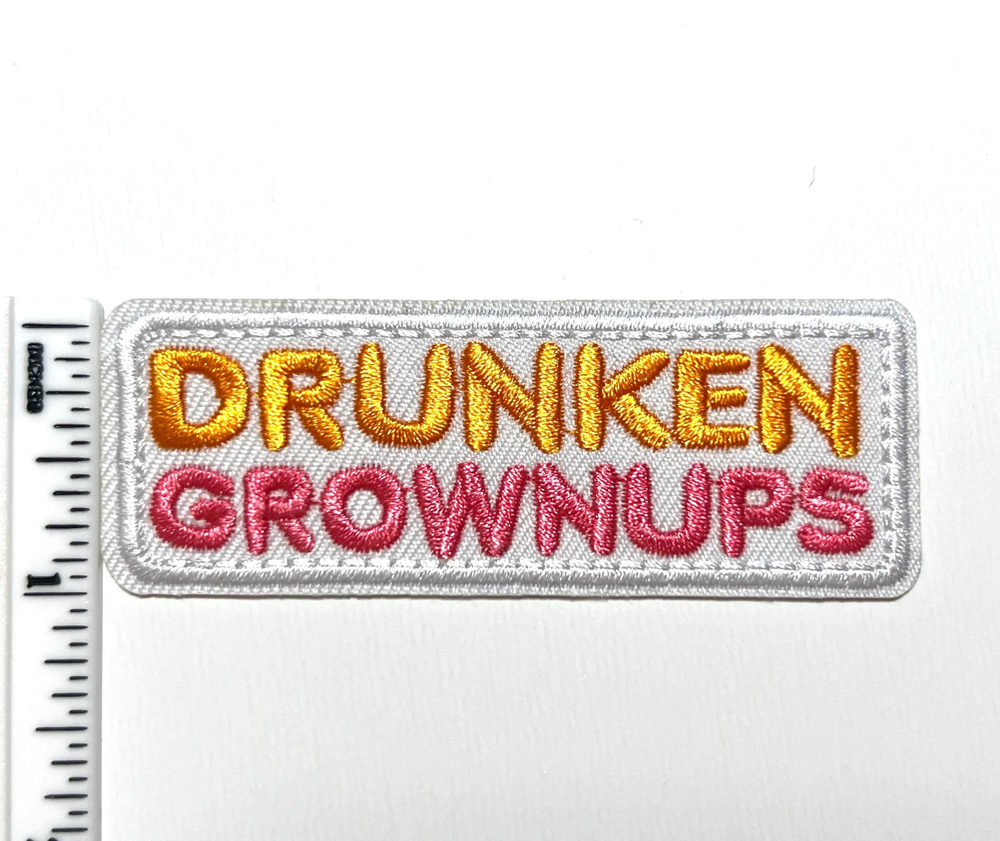 Drunken grownups 3”w