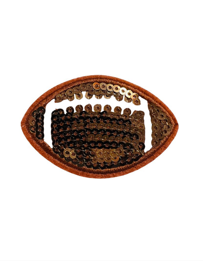 Football Sequins Patch