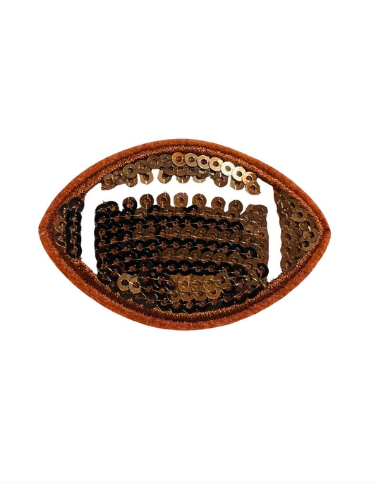 Football Sequins Patch