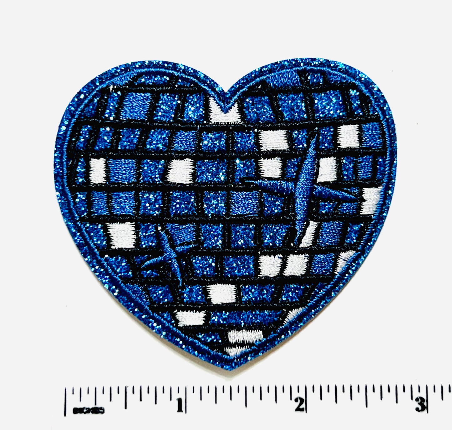 Disco Ball Hearts 3”