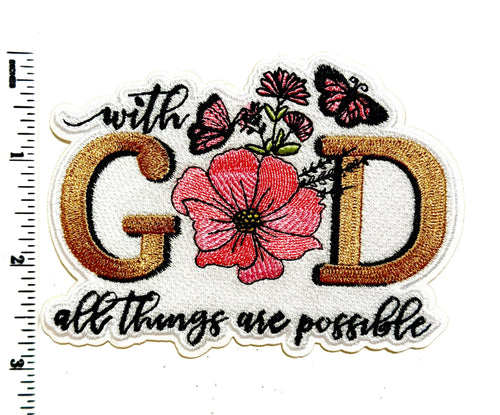 With God all things are Possible 4”