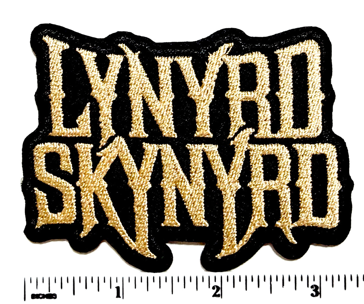 Lynyrd Skynyrd patch - Embroidered Iron On patch 3.25”