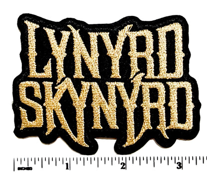 Lynyrd Skynyrd patch - Embroidered Iron On patch 3.25”