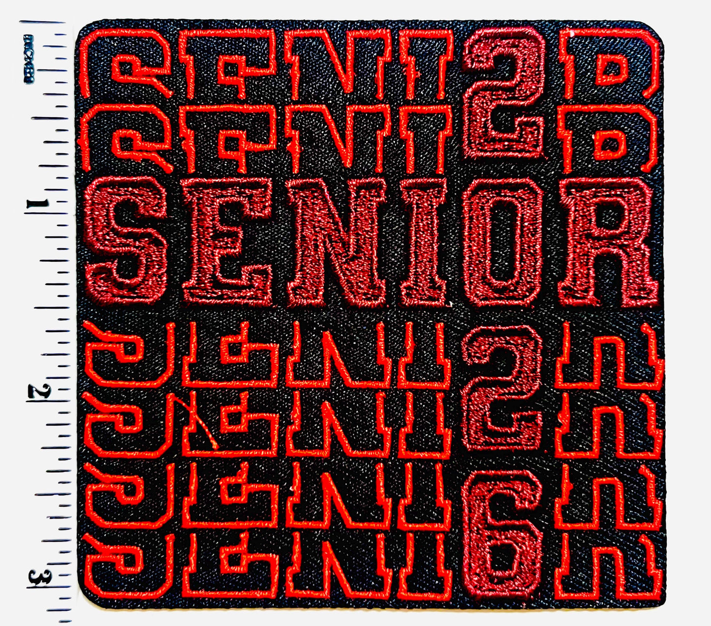 Senior 2026 Patches - Embroidered Iron on patches
