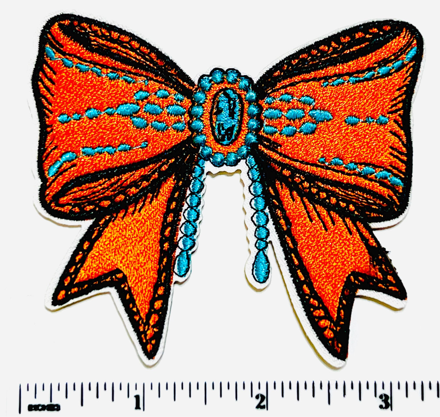 Turquoise Patches - Embroidered DIY Iron On Patch